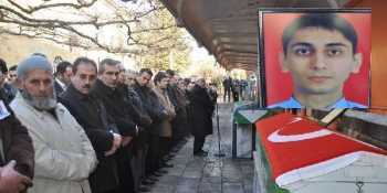 Çorum'lu Polis memuru,Ahıshalı  toprağa verildi