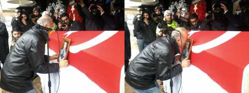 Çorum'lu Şehit polis Alagöz'ün cenazesi toprağa verildi  