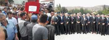 Çorum'lu Şehit Polisin son vedası yürek parçaladı