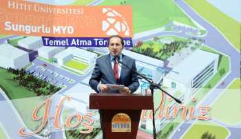 ÇORUM MESLEK YÜKSEKOKULUNUN 2. ETAP TEMELİ ATILDI