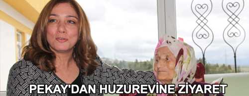 Çorum Polis Eşleri Kaynaşma ve Yardımlaşma Derneği (PEKAY) üyeleri, Ahmet Akdağ Huzurevi’ni ziyaret etti