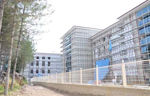 Çorum Sağlık Kompleksi Ve 112 Komuta Kontrol Merkezi İnşaat yapımı sürüyor