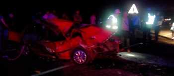 Çorum Samsun Karayolu Mecitözü kavşağında Kaza