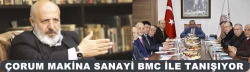 ÇORUM SANAYİSİ MİLLİ SAVUNMA SANAYİSİ İLE TANIŞIYOR 