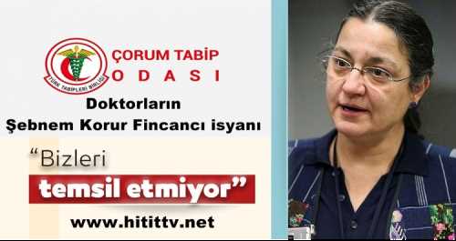 Çorum Tabip Odası’ndan Türk Tabipleri Birliği Merkezine tepki!