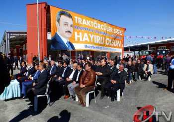 Çorum Traktörcüler Sitesi Törenle hizmete açıldı
