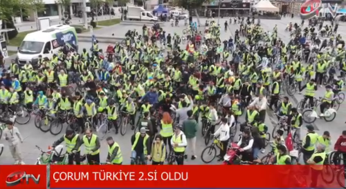 Çorum Türkiye ikincisi oldu!