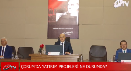 Çorum’un 2024 yılı yatırımlarının değerlendirildi!