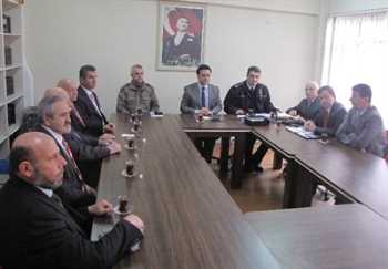 Çorum’un İskilip ilçesinde yerel seçimler öncesi güvenlik toplantısı yapıldı