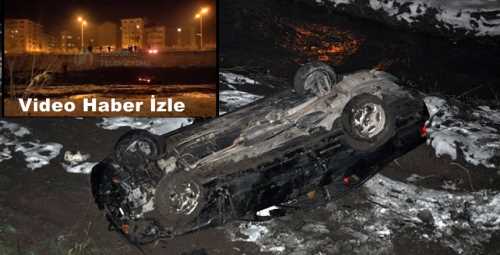 Çorum’un Sungurlu ilçesinde Budaközü çayına otomobil uçtu. Takla atan araçta bulunan 4 kişi yaralandı