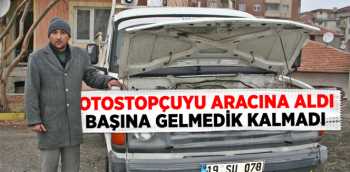 Çorum'un Sungurlu ilçesinde filmlere konu olacak bir olay yaşandı