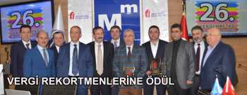 Çorum'un vergi mükellefi olan emektarları ödüllendirdi