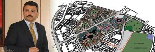 ÇORUM’UN YENİ BELEDİYE BİNASI AKŞEMSEDDİN CAMİ KARŞISINA YAPILACAK