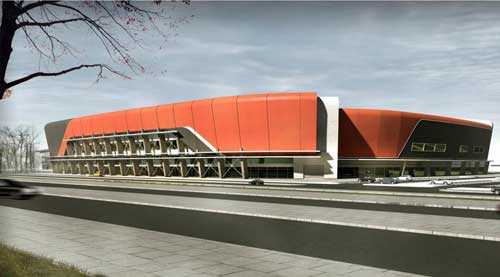 Çorum'un Yeni Stadyum hızla Yükseliyor