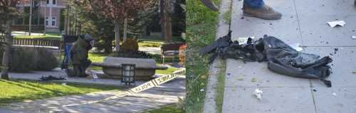 Çorum Valiliğinin önündeki şüpheli çanta korku yarattı