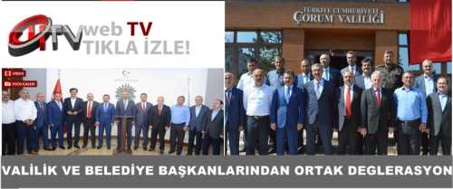 Çorum Valisi  Necmeddin KILIÇ’ın Basın Açıklaması