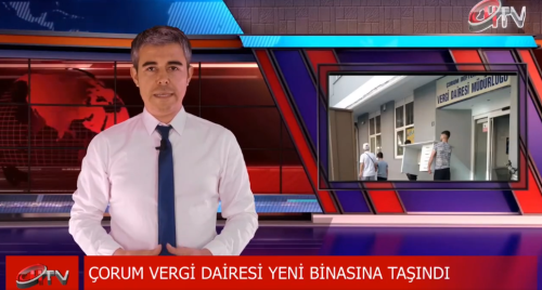 Çorum Vergi Dairesi Yeni  Yerine Taşındı!