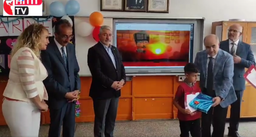 Çorum Yahya Kemal Beyatlı İlkokulunda Karne Heyecanı