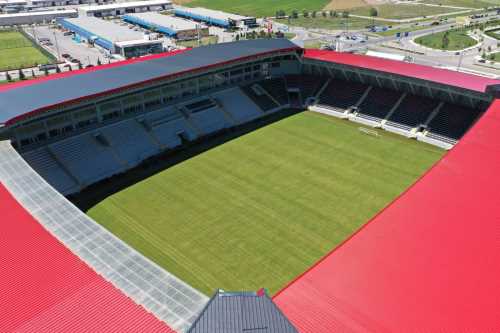 Çorum Yeni Şehir Stadyumu teftişten geçti