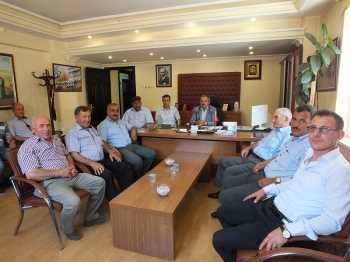 ÇORUM ZİRAAT ODASI BAYRAMLAŞTI