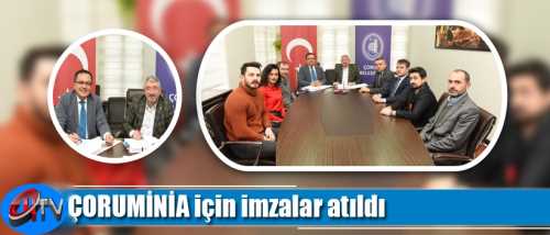 Çorumina için imzalar atıldı