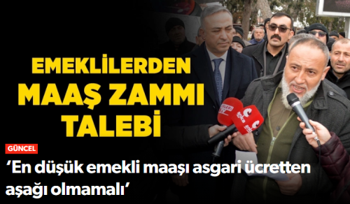 Çorumlu Emekliler maaşlarında iyileştirme istiyor!