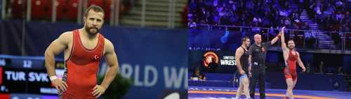 Çorumlu güreşçi Fatih Erdin finalde  