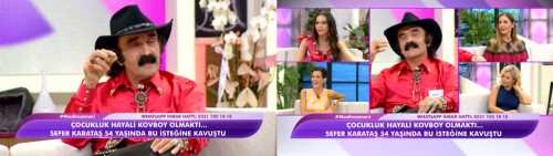 Çorumlu Kovboy Sefer hoca Kanal D'ye konuk oldu