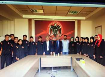 ÇORUMLU WUSHUCULARIN  BELEDİYE ZİYARETİ 