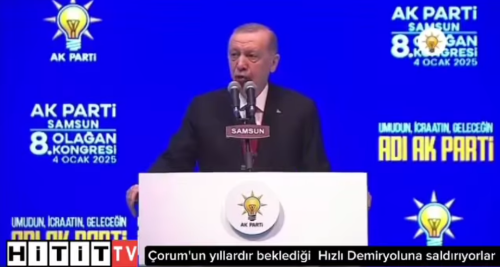 Çorumun Hızlı tren projesini mutlaka hayata geçireceğiz