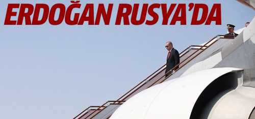 Cumhurbaşkanı Erdoğan, Rusya'da