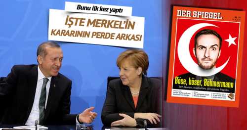 Cumhurbaşkanı Erdoğan'a hakaret eden komedyene dava açılıp açılmaması kararı Merkel'in en zor kararlarından biri oldu