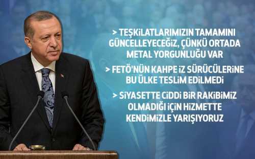 Cumhurbaşkanı Erdoğan Ak Parti grup toplantısında konuştu