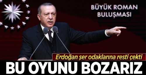 Cumhurbaşkanı Erdoğan başaramayacaksınız