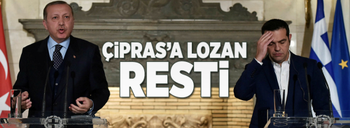 Cumhurbaşkanı Erdoğan'dan Çipras'a Lozan resti