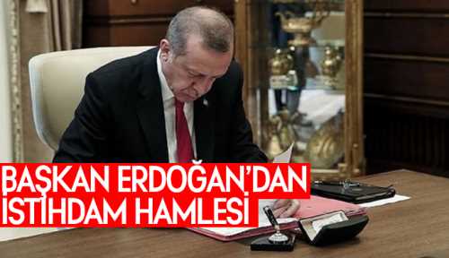 Cumhurbaşkanı Erdoğan imzaladı 
