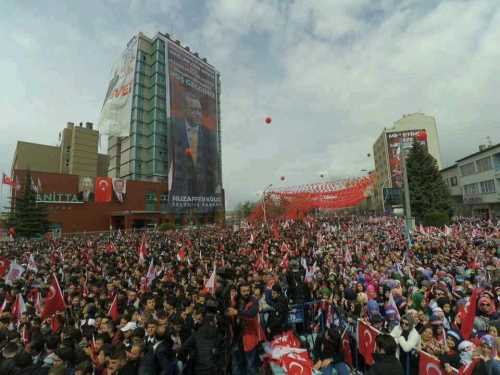 Cumhurbaşkanı Erdoğan'ın "Çorum Buluşmasını 68 Bin kişi izledi"
