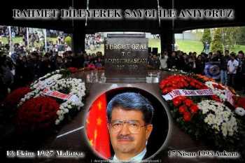 Cumhurbaşkanı Turgut Özal'ın ölüm yıl dönümü