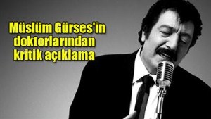 Müslüm Gürses'ten Kötü Haber Geldi...