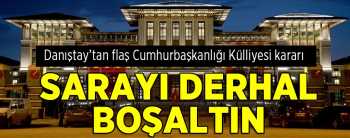 Danıştay'dan son dakika  Beştepe Külliyesi kararı !