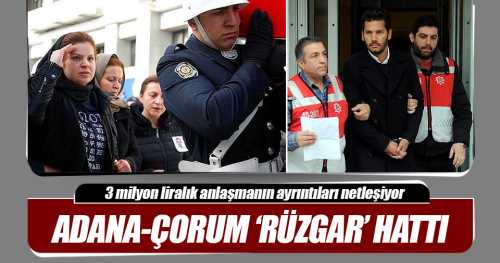 Dava'da Adana-Çorum ‘Rüzgar’ hattı yaşandı