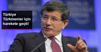 Davutoğlu: Türkmenlere Gereken Yardım Yapılacak