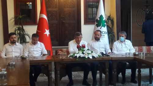 Davutoğlu Çorum'da Kanal İstanbul projesi  bir cinayettir dedi!