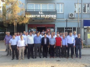 VEKİLLERİN OSMANCIK BELEDİYESİ ZİYARETİ 