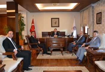 Dere Vali Başköy’e Nezaket Ziyaretinde Bulundu  