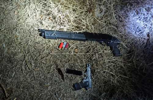 Dernekten Pompalı  Tüfek çıktı