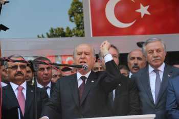 DEVLET BAHÇELİ'NİN SUNGURLU - LAÇİN ZİYARETLERİ