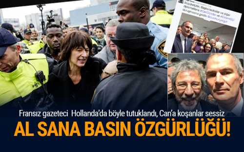 Devlet sırlarını ifşa ettiği için yargılanan Can Dündar’ın davası için adliyeye koşan Avrupalı diplomatlar, kendi ülkelerindeki aynı karara gık çıkarmadı 