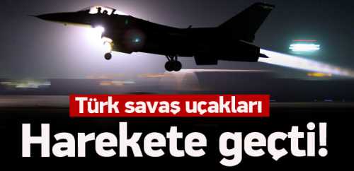 Diyarbakır'da çok sayıda uçağının havalandığı öğrenilirken, Irak ve Suriye yönüne uçtukları görüldü