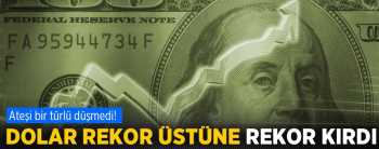 Dolar 2.86 lirayı görerek rekor tazeledi